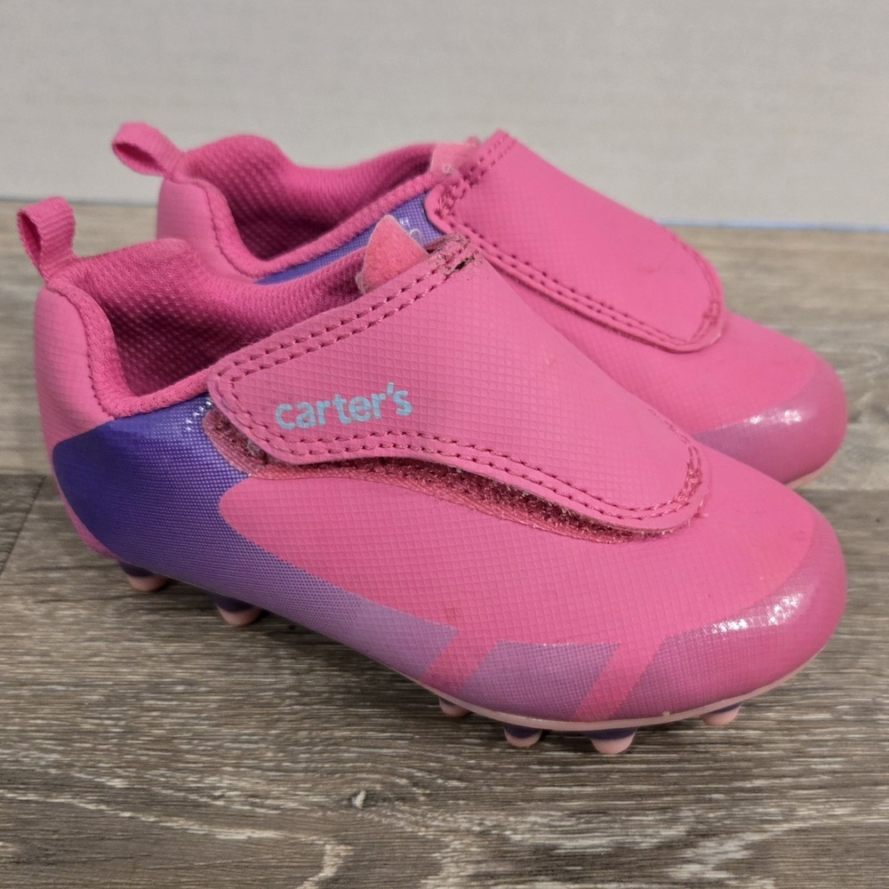 Carter's Pink and Purple Slip-On Toddler Sneakers
